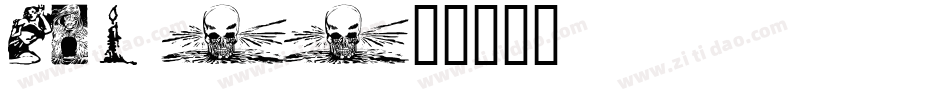 Eerie Pubs Dingbats II字体转换